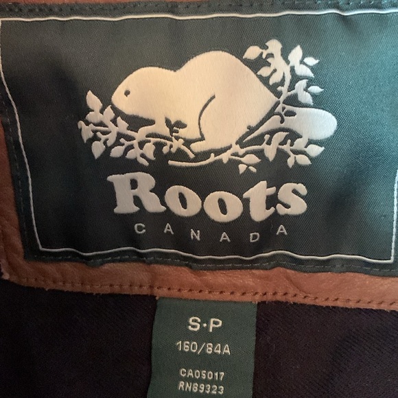 Roots buffalo plaid cotton heavy flannel shirt w elbow patches EUC - Picture 3 of 9